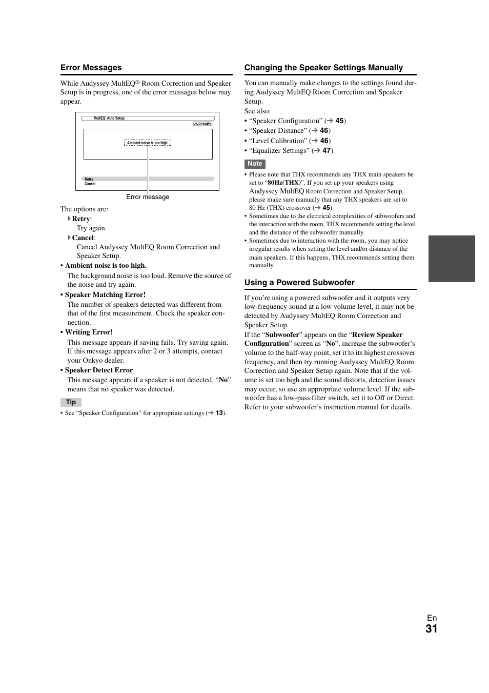 Onkyo TX-NR708 User Manual | Page 31 / 96