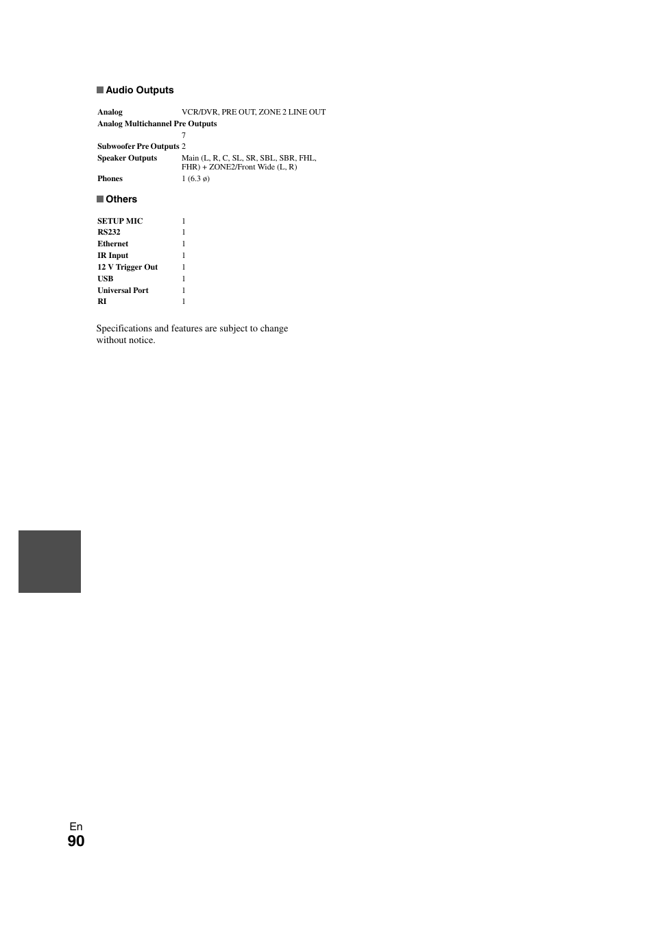 Onkyo TX-NR708 User Manual | Page 90 / 96