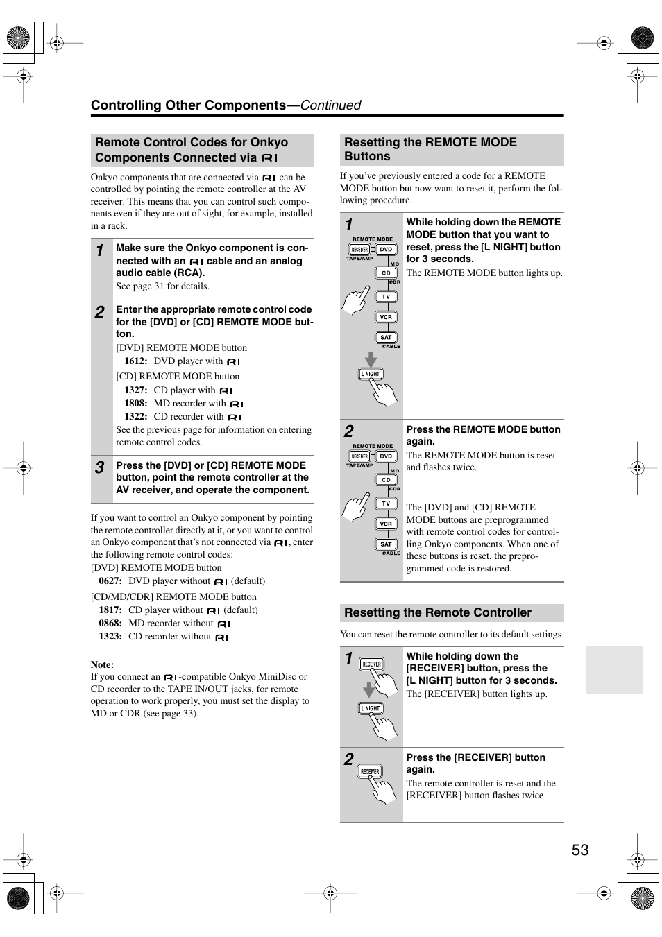 Onkyo HT-S780 User Manual | Page 53 / 71