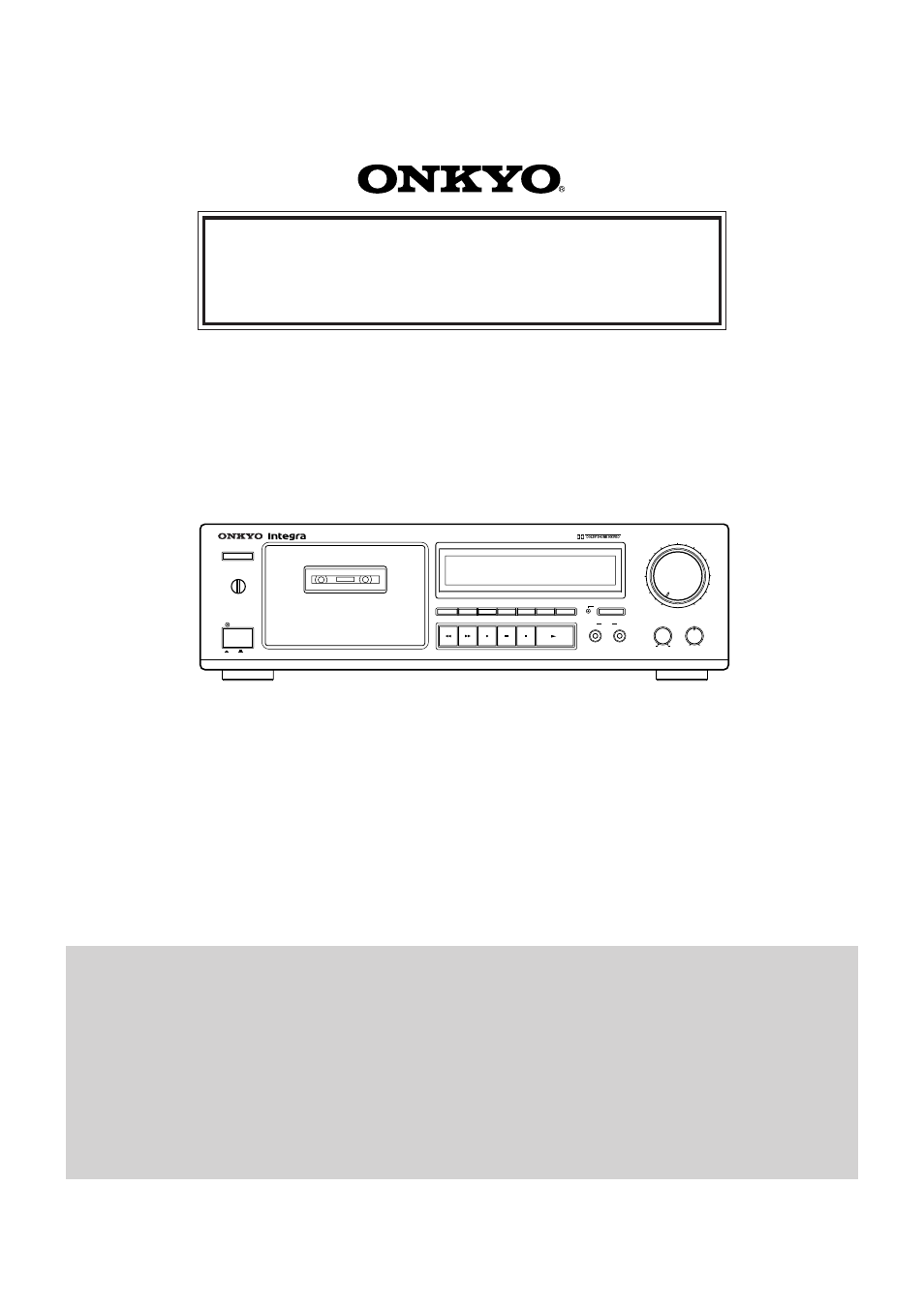 Onkyo TA-6711 User Manual | 16 pages