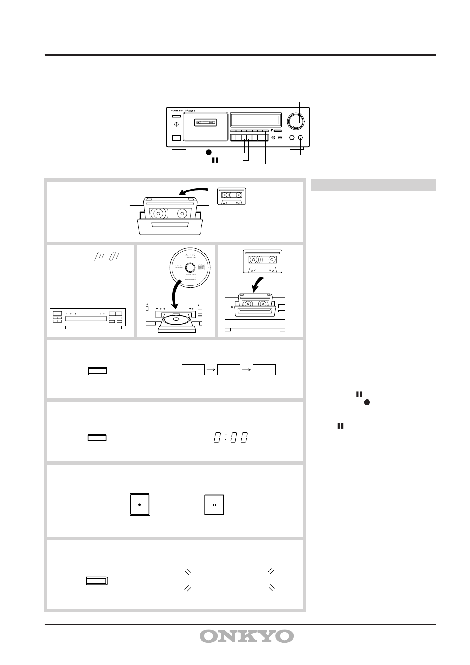 Recording | Onkyo TA-6711 User Manual | Page 10 / 16