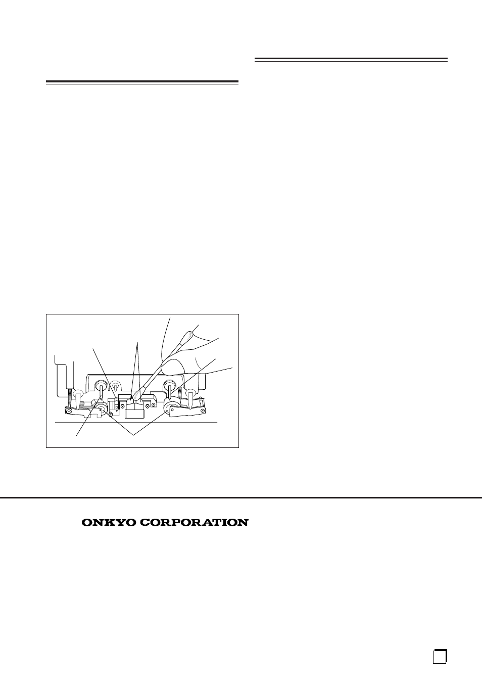 Cassette deck maintenance, Specifications | Onkyo TA-6711 User Manual | Page 16 / 16