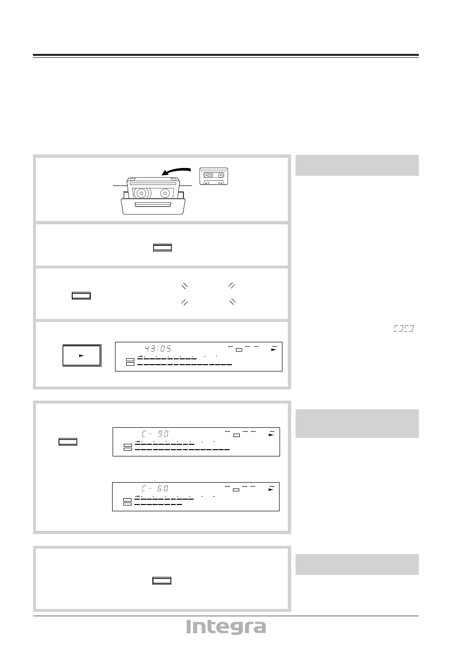 Remain, Displayed, The counter display | Onkyo TA-6711 User Manual | Page 9 / 16