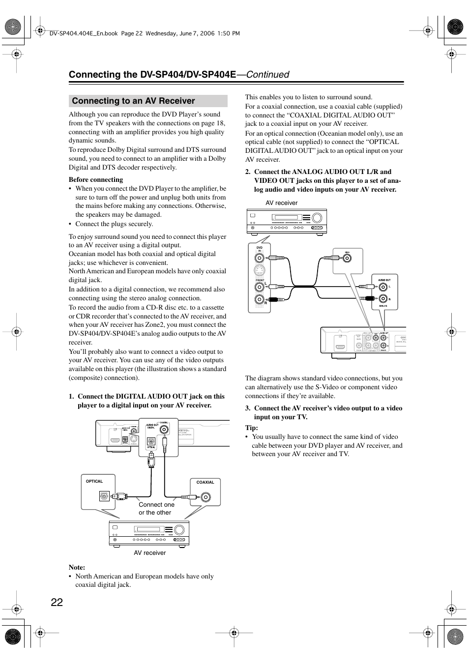 Onkyo DV SP404 User Manual | Page 22 / 60
