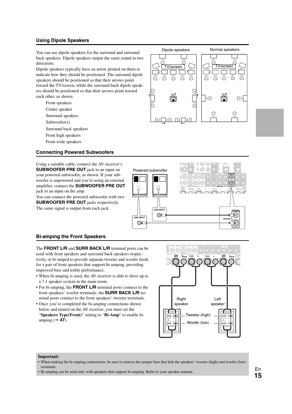 Cator | Onkyo TX-NR1008 User Manual | Page 15 / 104