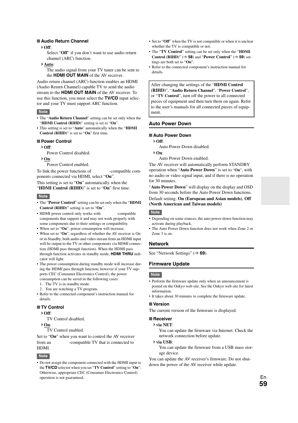 59 ) to | Onkyo TX-NR1008 User Manual | Page 59 / 104