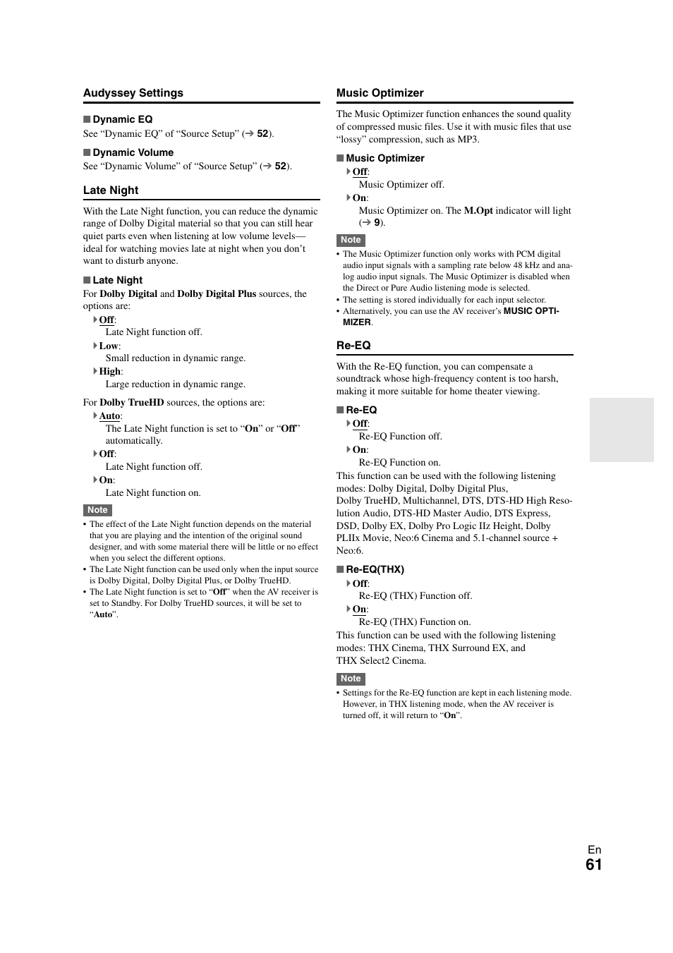 Tton | Onkyo TX-NR1008 User Manual | Page 61 / 104