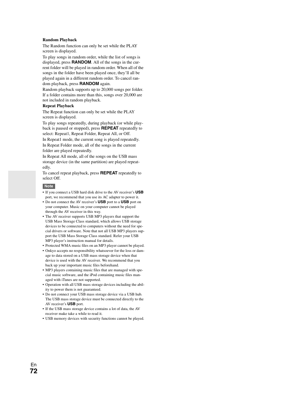 Onkyo TX-NR1008 User Manual | Page 72 / 104