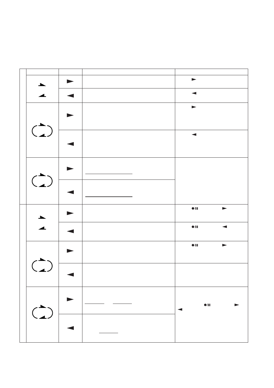Reverse mode function, Ab b | Onkyo TA-RW544 User Manual | Page 15 / 20