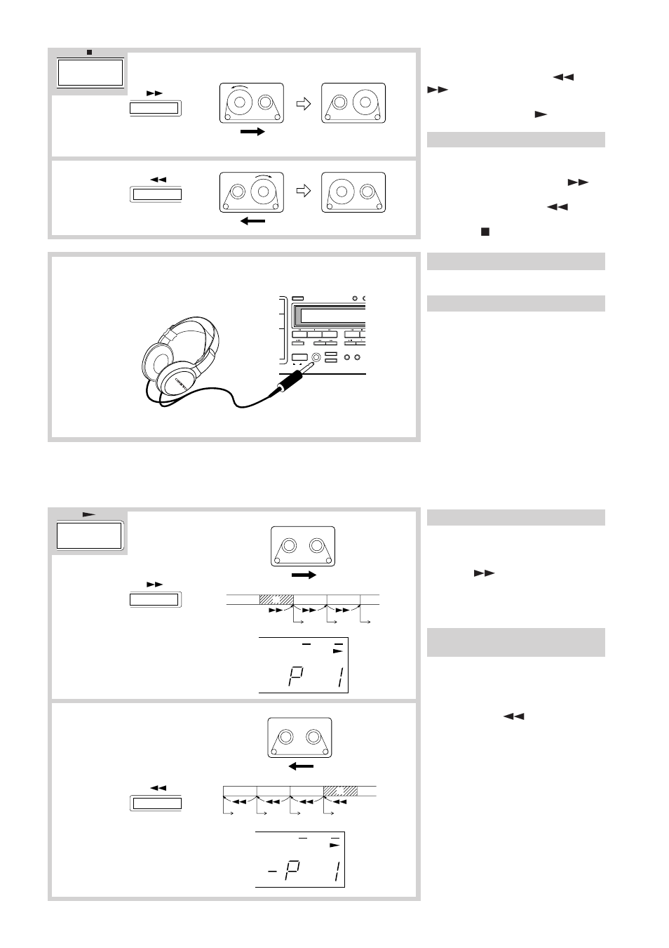 Useful functions available during play- back, Ta-rw544 only) | Onkyo TA-RW544 User Manual | Page 7 / 20