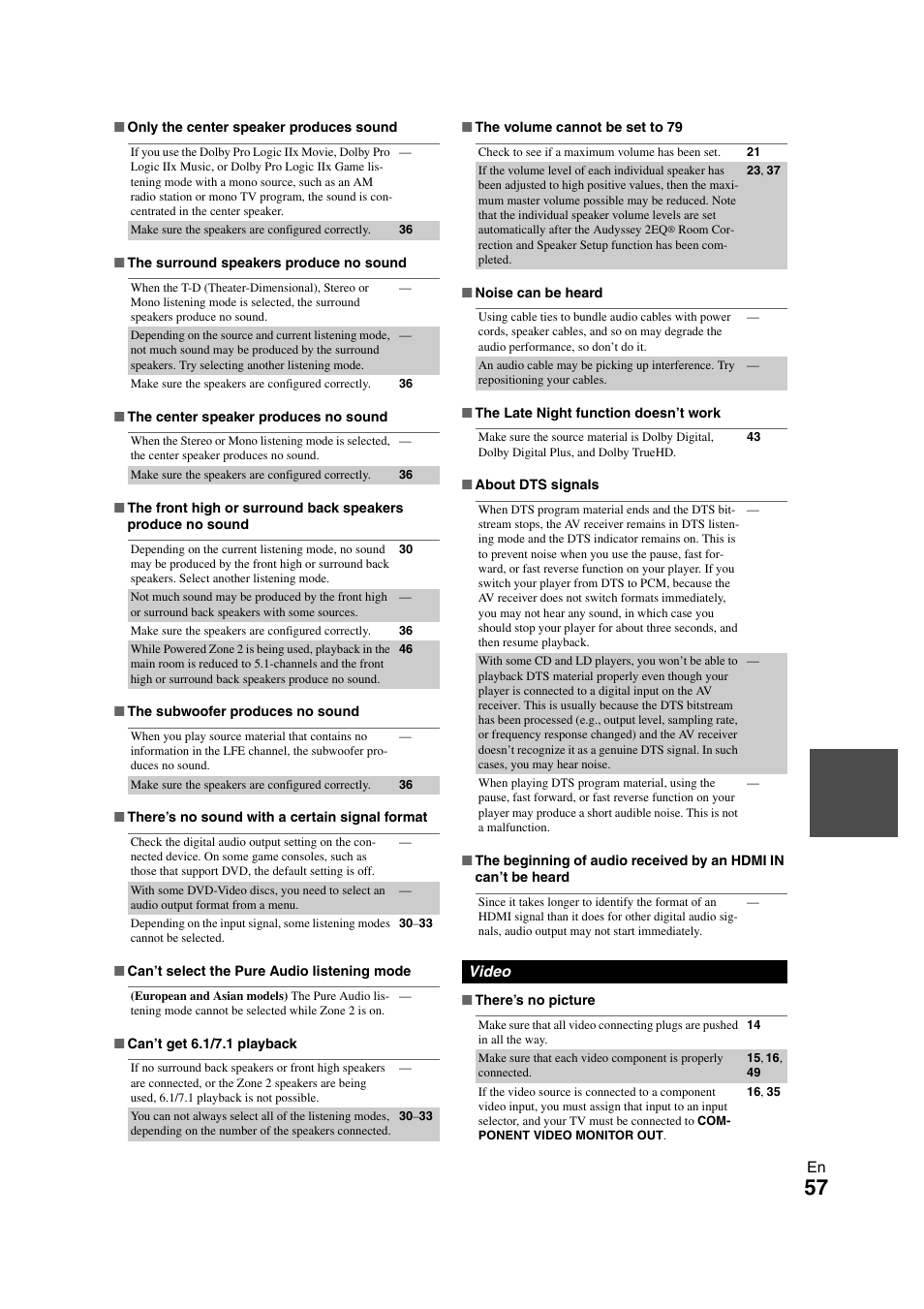 Onkyo TX-SR508 User Manual | Page 57 / 64