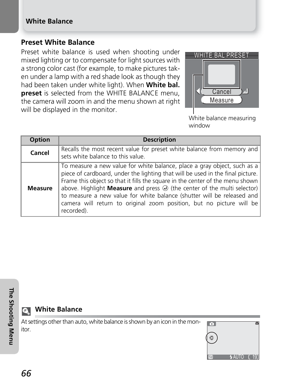 Preset white balance | Onkyo COOLPIX 5100 User Manual | Page 76 / 120