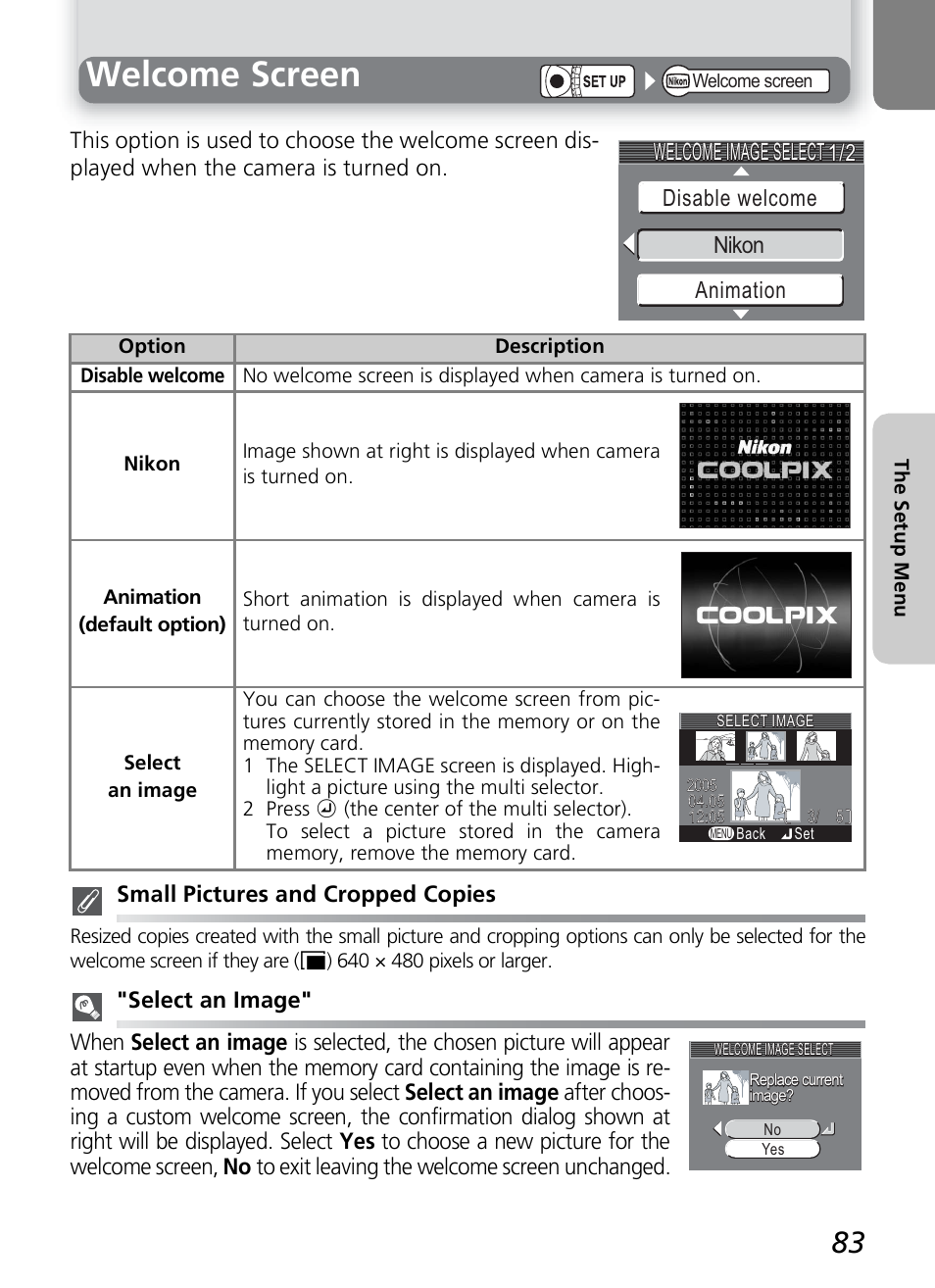 Welcome screen | Onkyo COOLPIX 5100 User Manual | Page 93 / 120