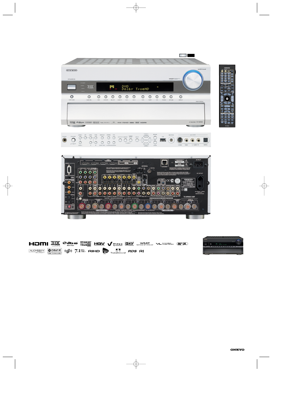 Tx-nr905, Ultra2, Certified 7.1-channel a/v home network receiver | Onkyo Home Entertainment System User Manual | Page 7 / 8