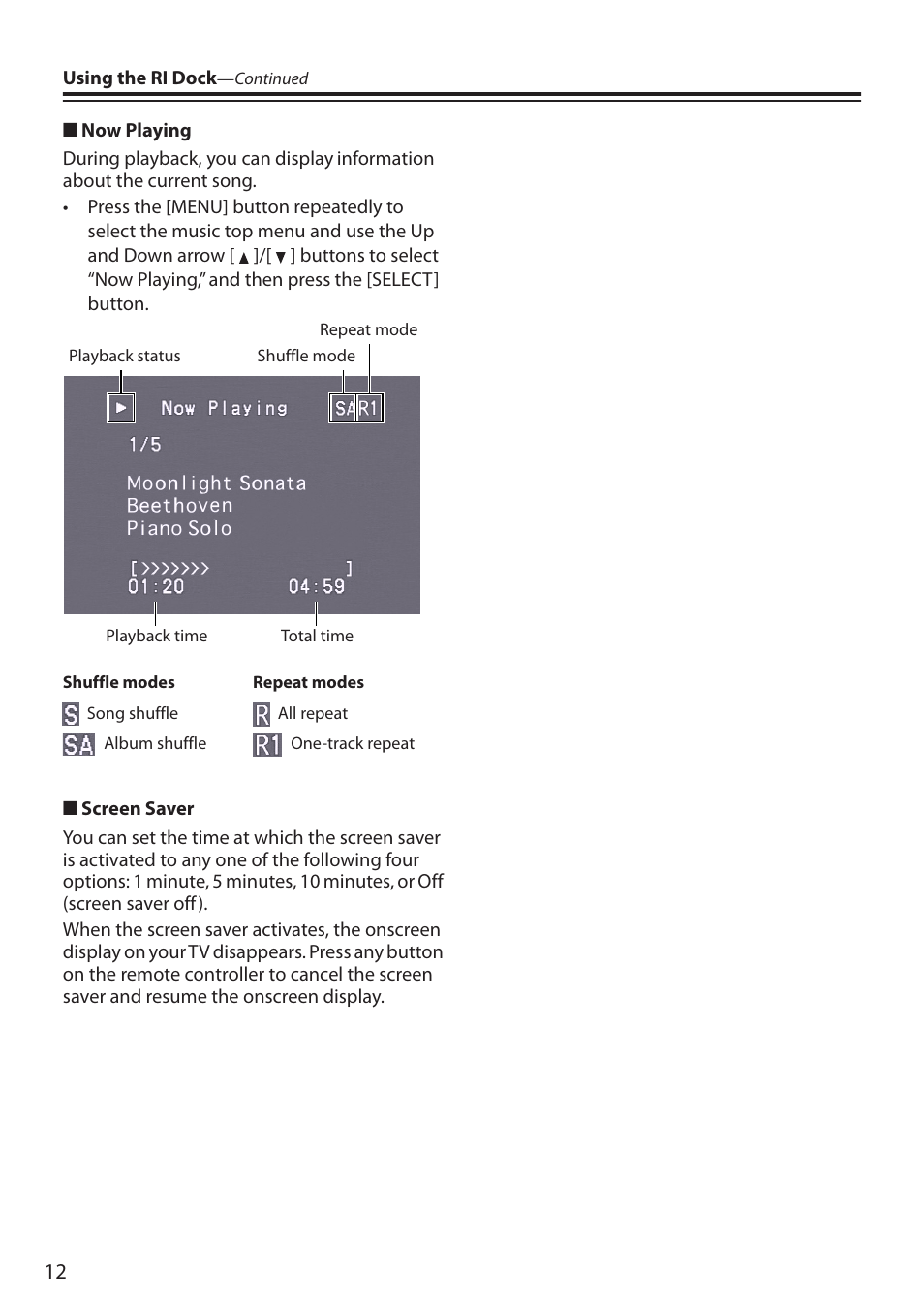 Onkyo 29344880A User Manual | Page 12 / 20