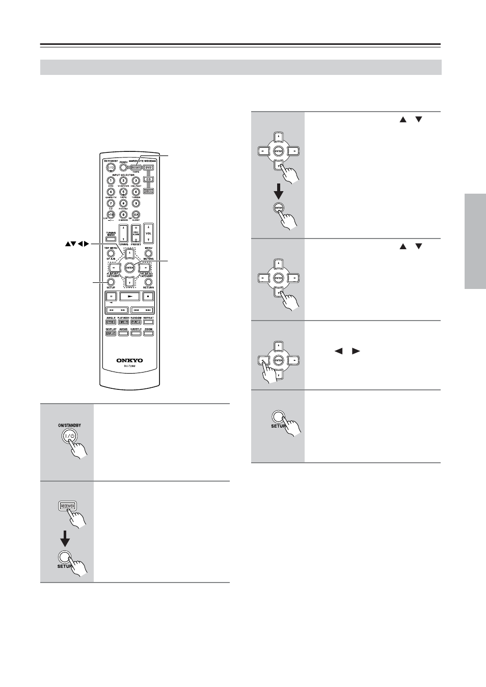 Connecting your speakers —continued | Onkyo TX-8555 User Manual | Page 15 / 48