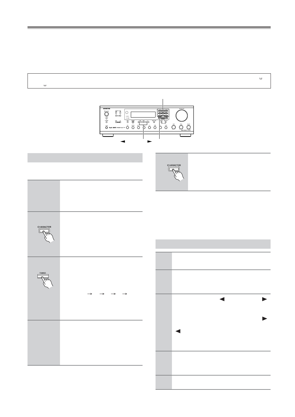 Naming preset channels | Onkyo TX-8555 User Manual | Page 32 / 48