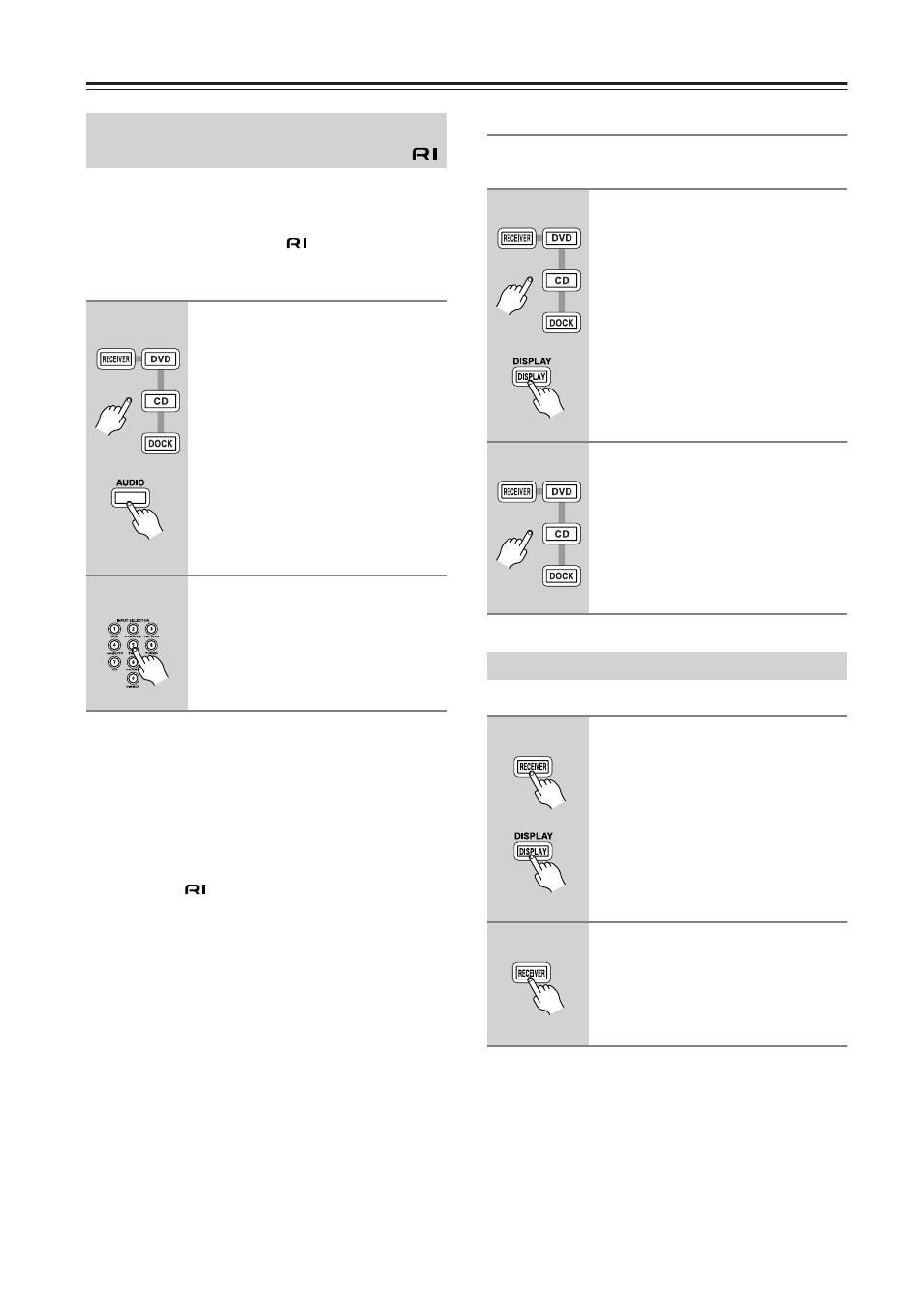 Controlling other components —continued | Onkyo TX-8555 User Manual | Page 44 / 48