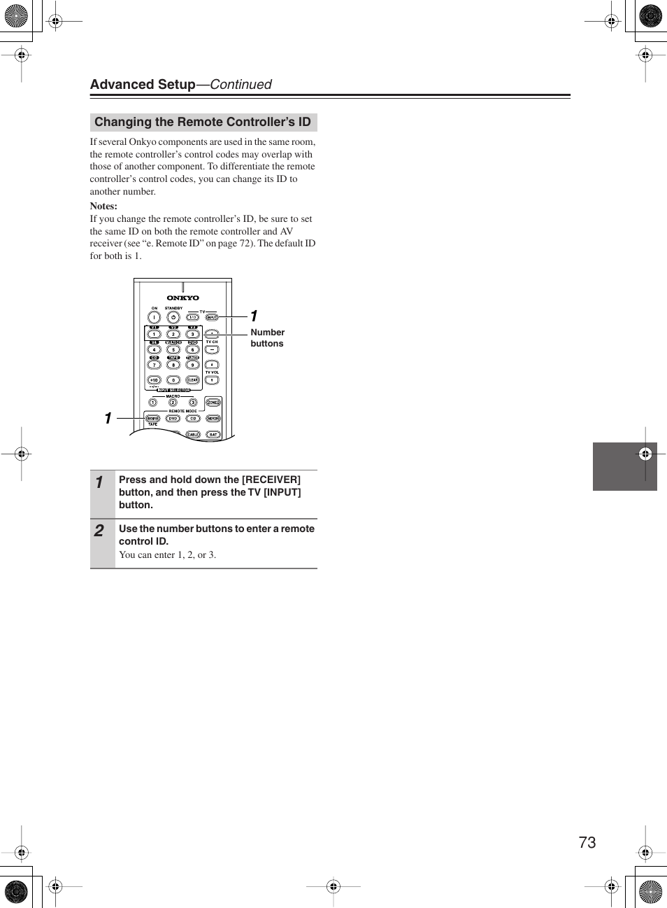 Onkyo TX-SR8360 User Manual | Page 73 / 92