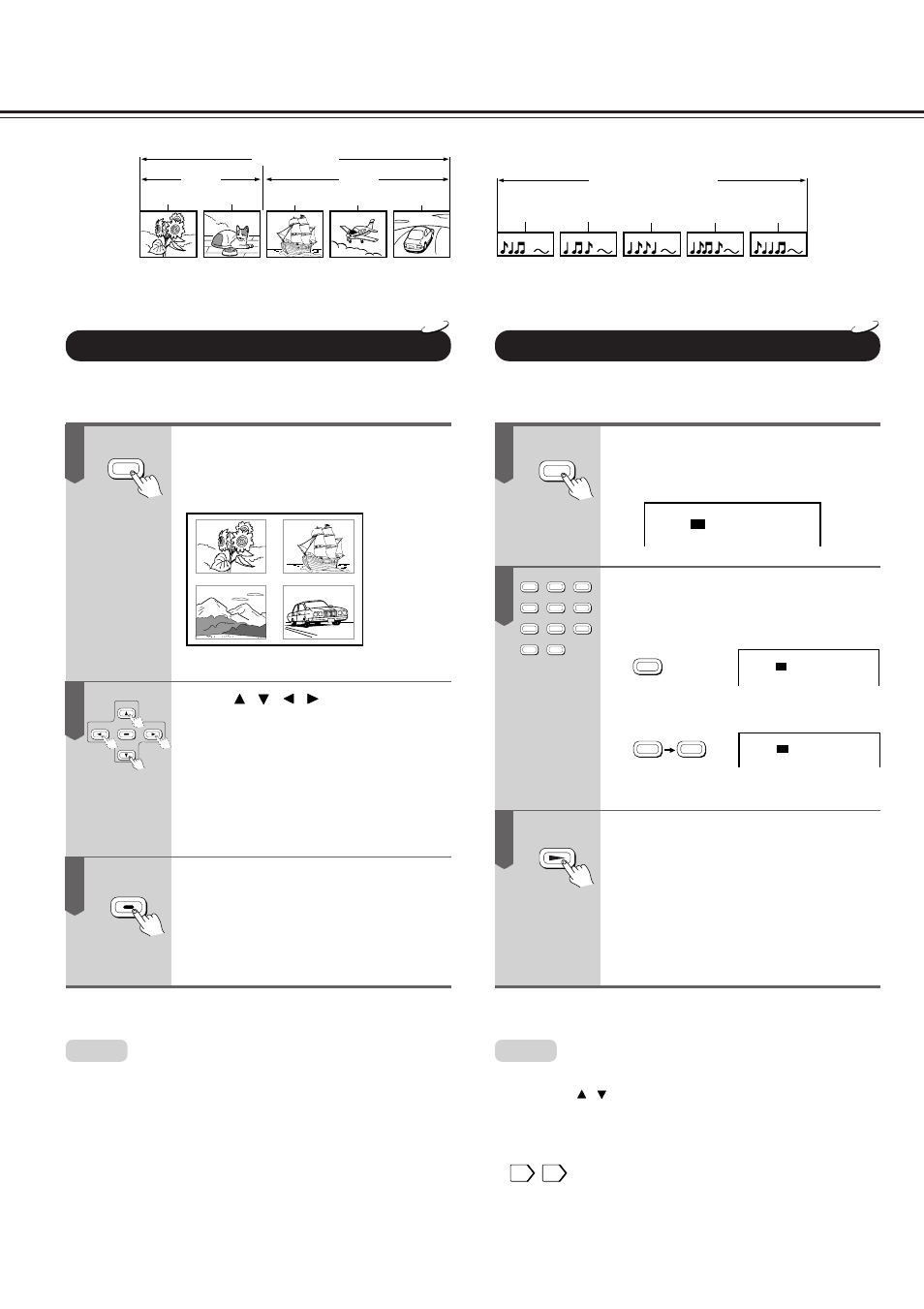 Locating a specific title, chapter, or track, Locating a title using the title menu, Locating a title | Press title, Press / / / to select the title you want, Press enter, Press search, Press play | Onkyo DV-S717 User Manual | Page 20 / 52