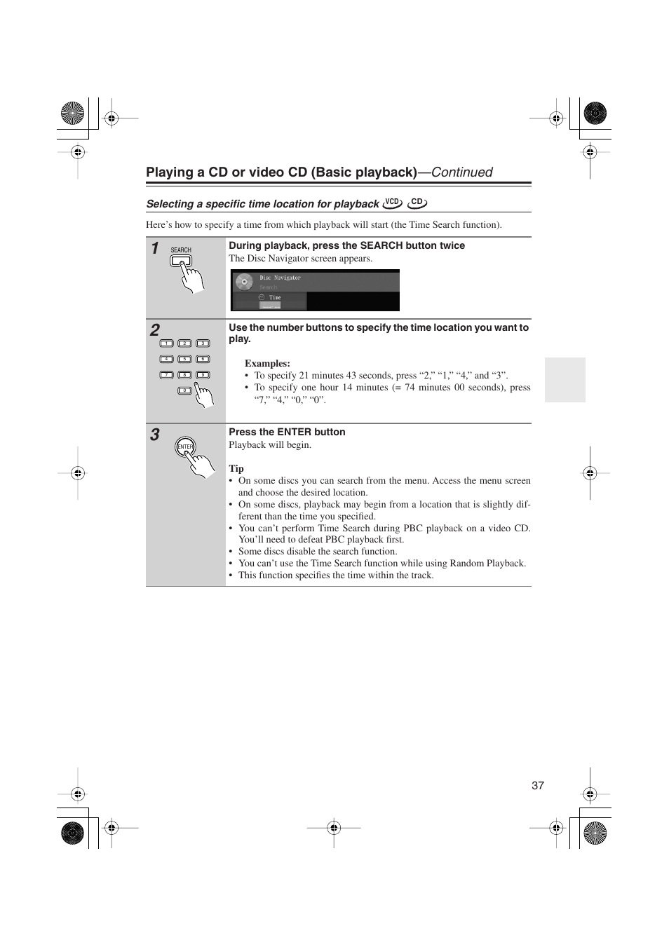Onkyo PR-155X User Manual | Page 37 / 84