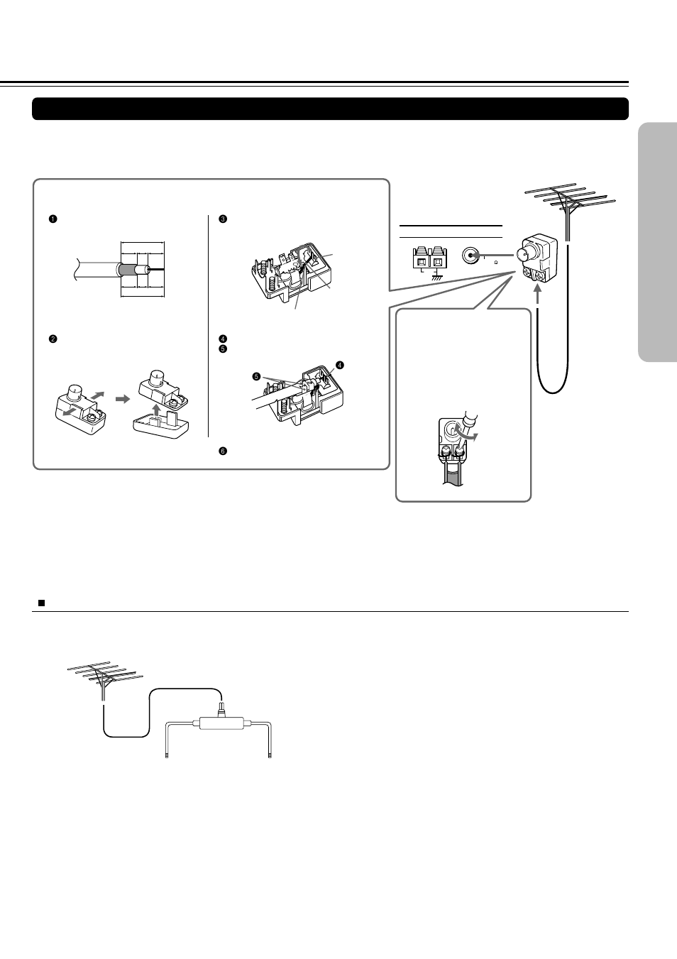 Connecting an fm outdoor antenna (aerial), Directional iinkage | Onkyo DR-S2.0 User Manual | Page 15 / 72