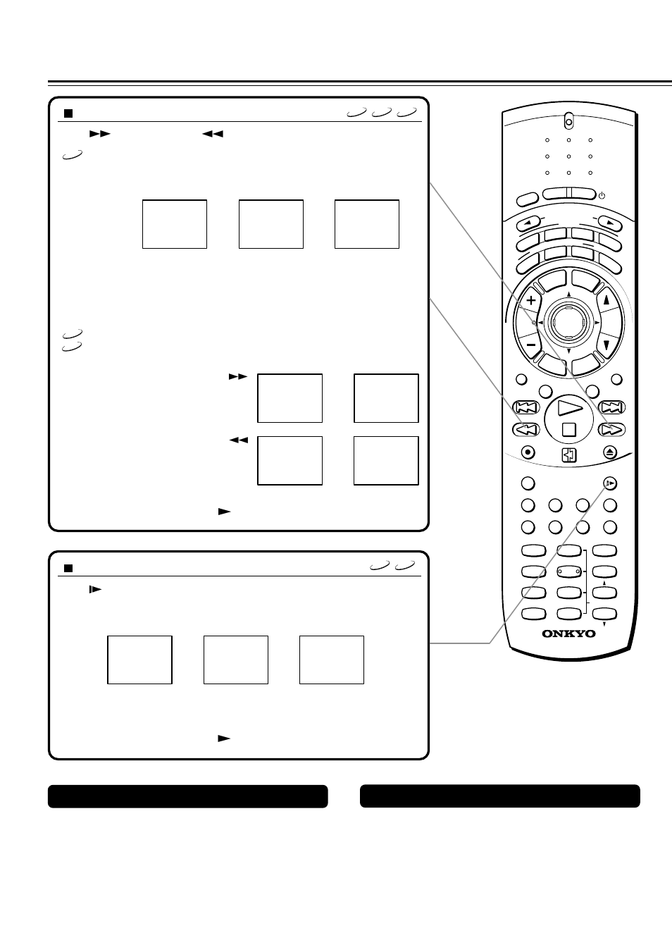 Playing dvd videos / video cds / audio cds, Various functions while playing discs, Enjoying the sound effects | Onkyo DR-S2.0 User Manual | Page 24 / 72