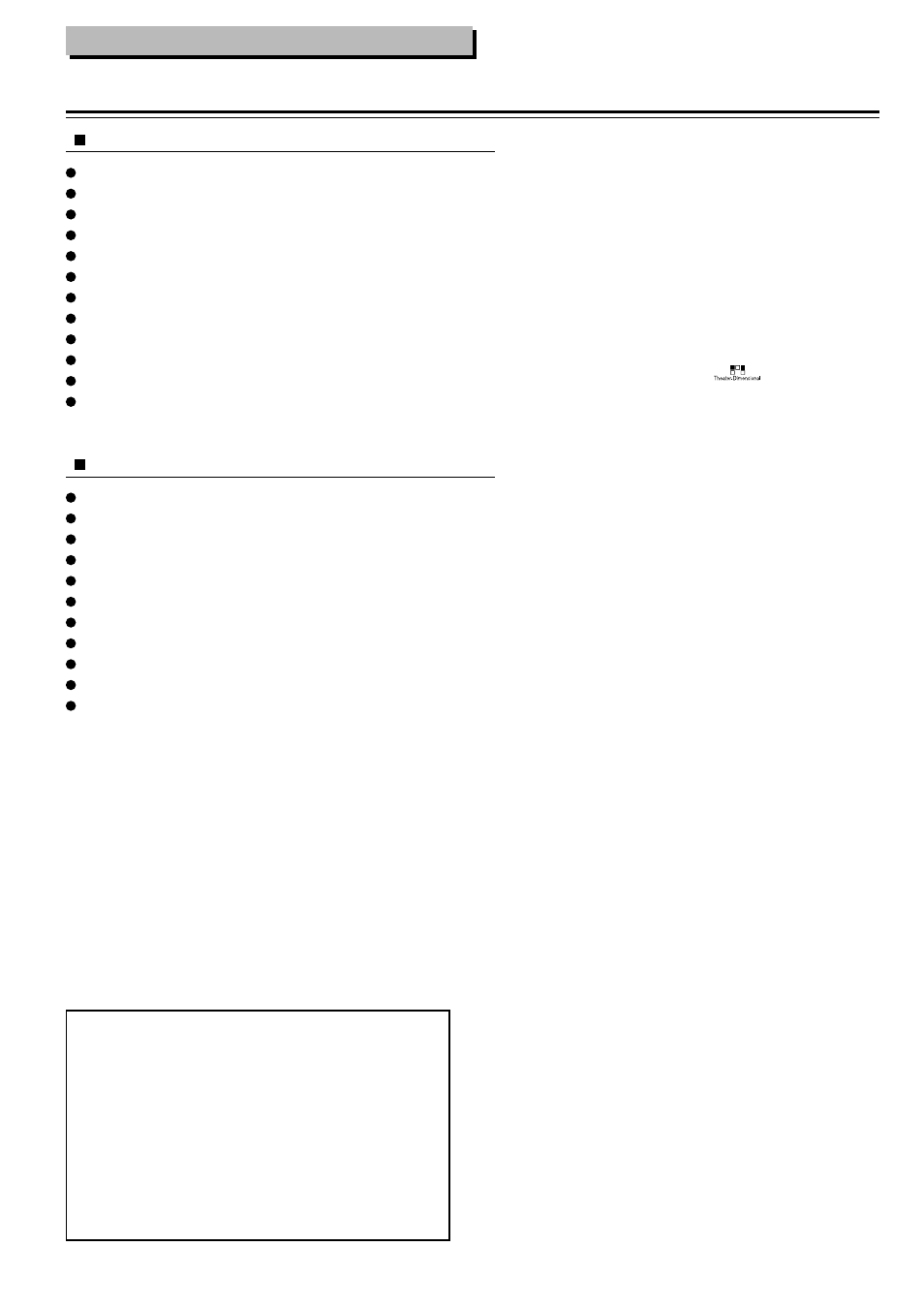 Features | Onkyo DR-S2.0 User Manual | Page 6 / 72