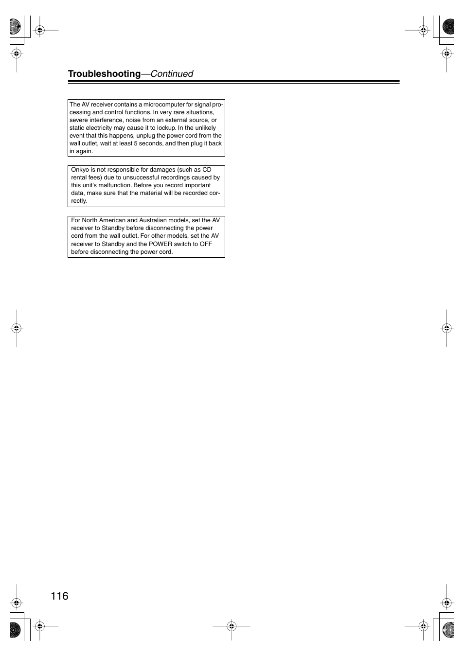 Onkyo TX-SR875 User Manual | Page 116 / 120