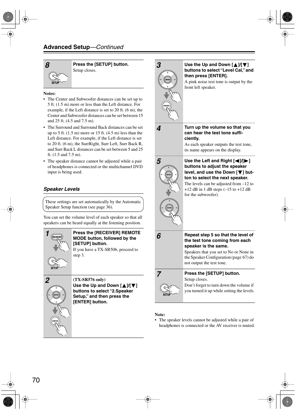Onkyo TX-SR506 User Manual | Page 70 / 96