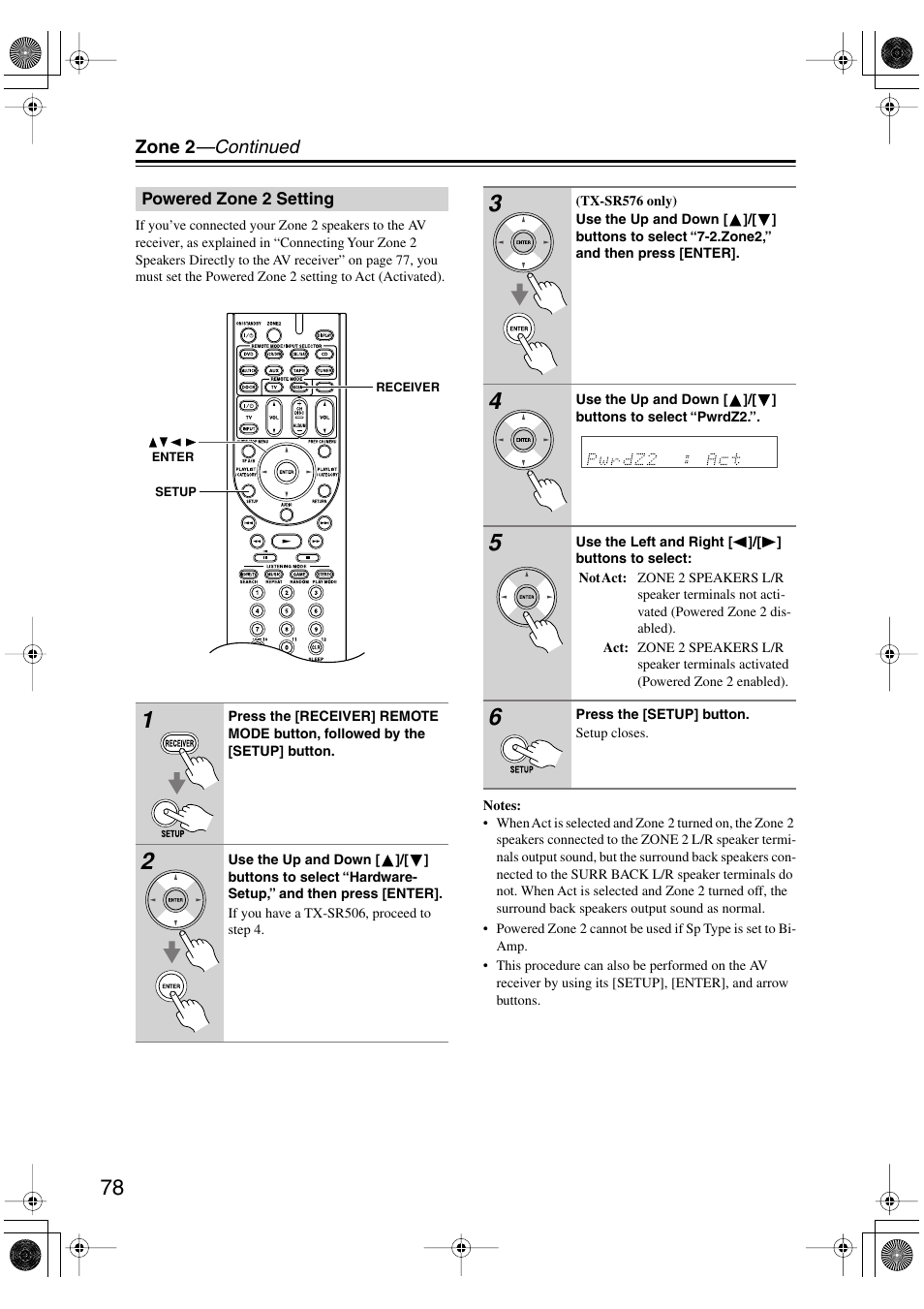 Onkyo TX-SR506 User Manual | Page 78 / 96