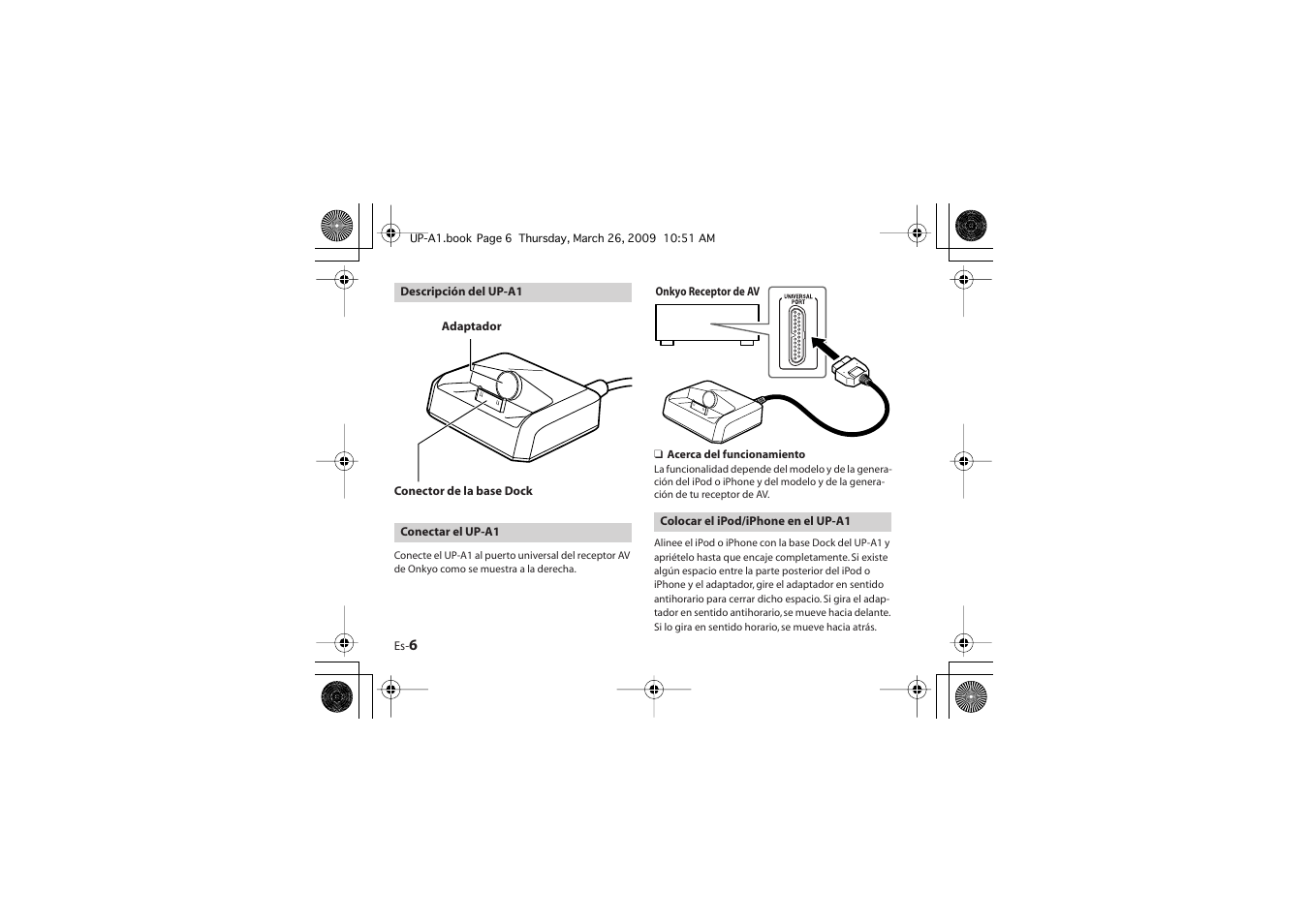 Onkyo UP-A1 User Manual | Page 18 / 76