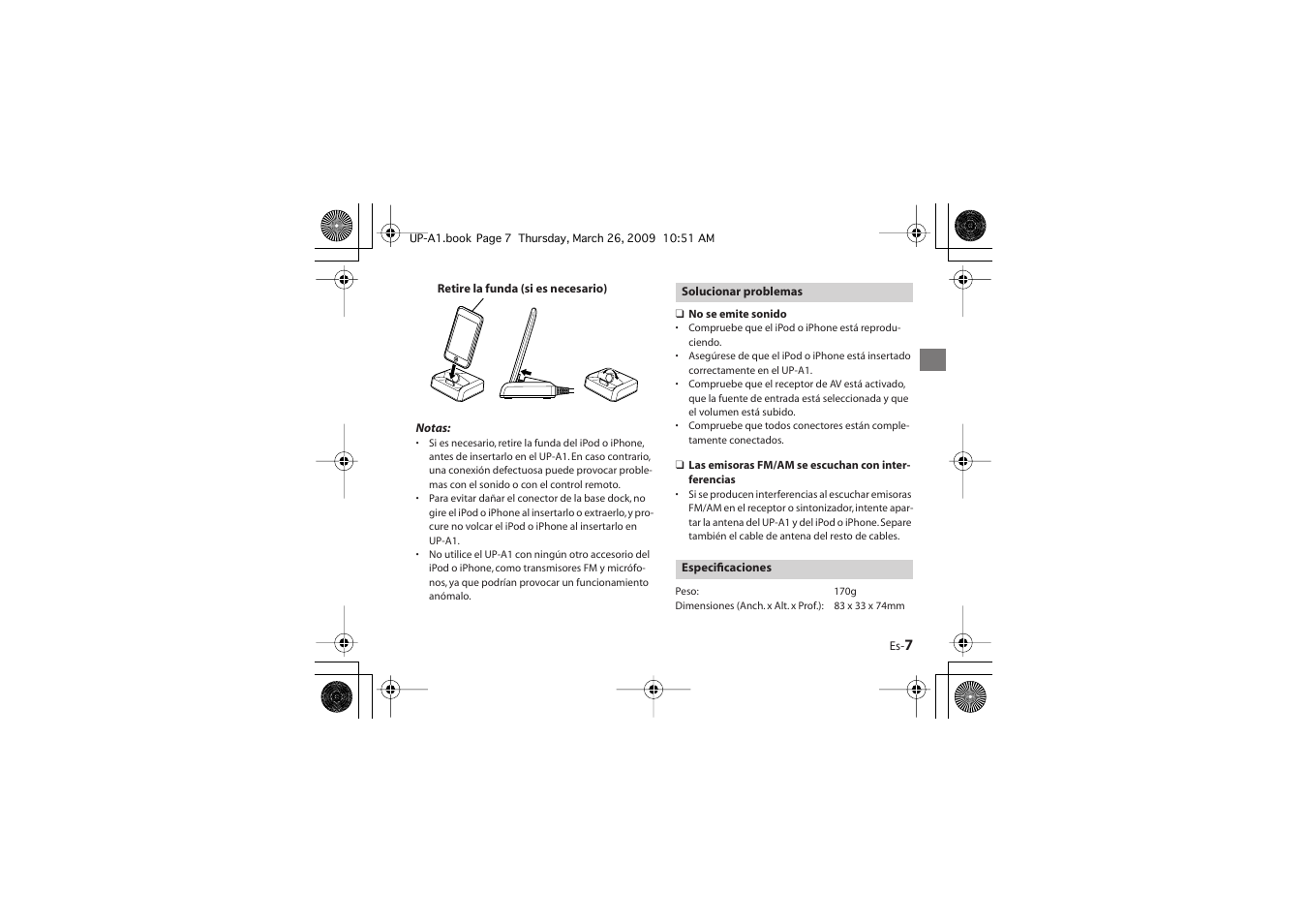 Onkyo UP-A1 User Manual | Page 19 / 76