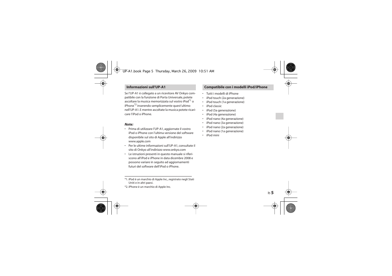 Onkyo UP-A1 User Manual | Page 23 / 76