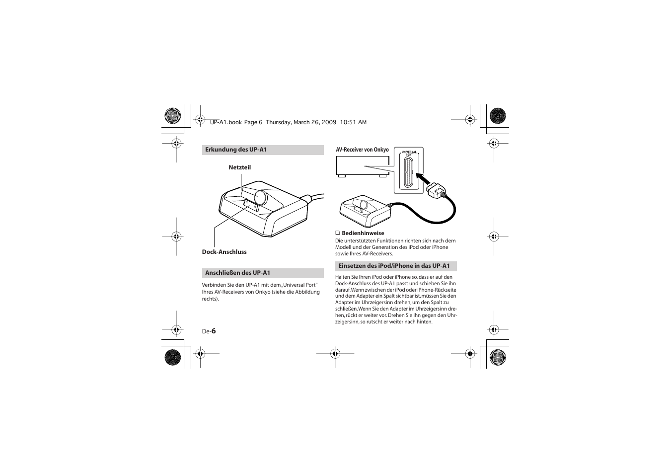 Onkyo UP-A1 User Manual | Page 30 / 76