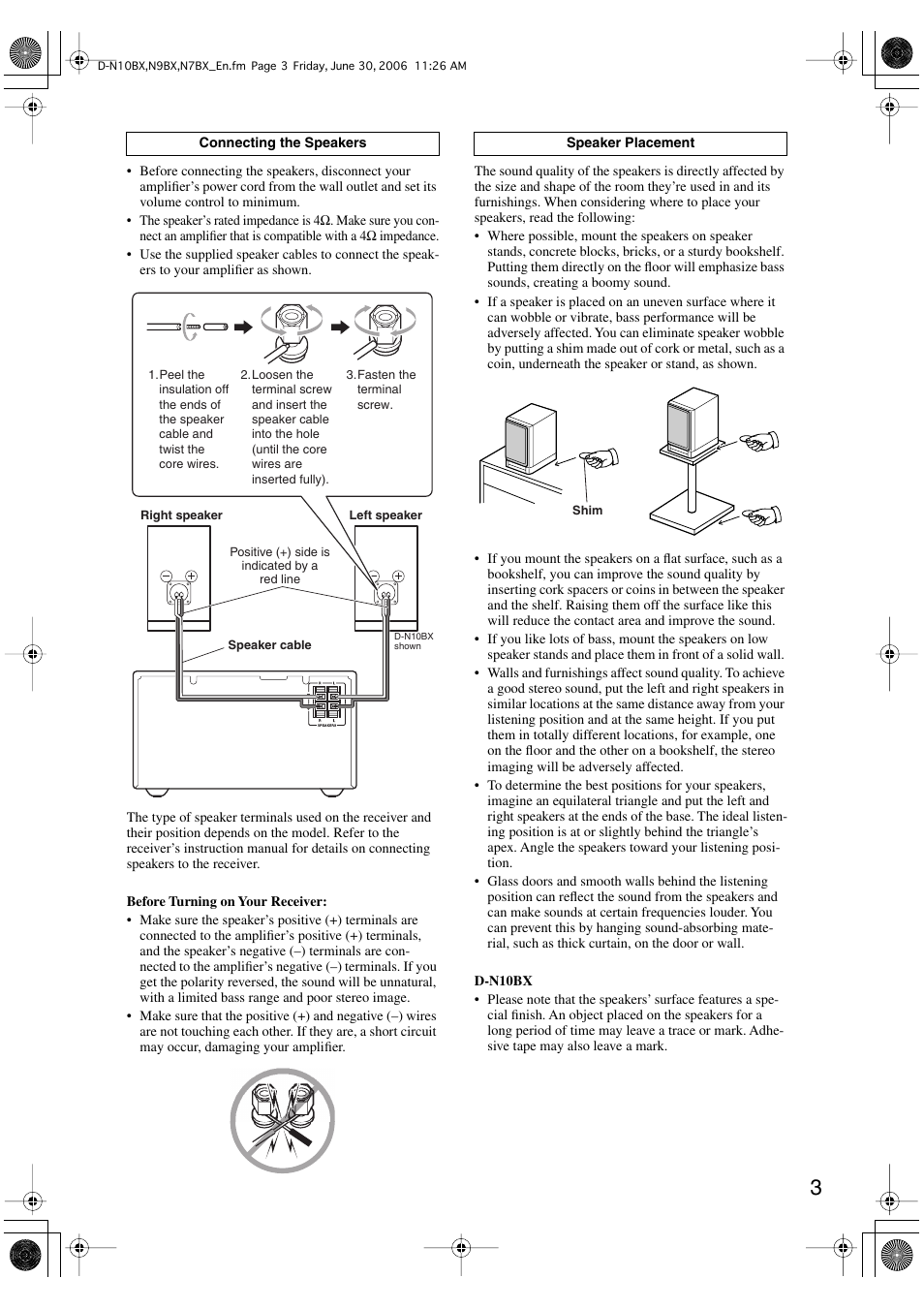 Onkyo D-N7BX User Manual | Page 3 / 4