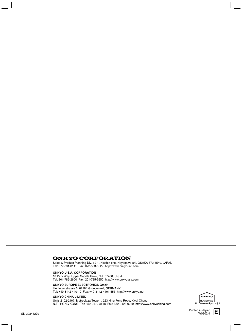 Onkyo DR-S2.2 User Manual | Page 88 / 88