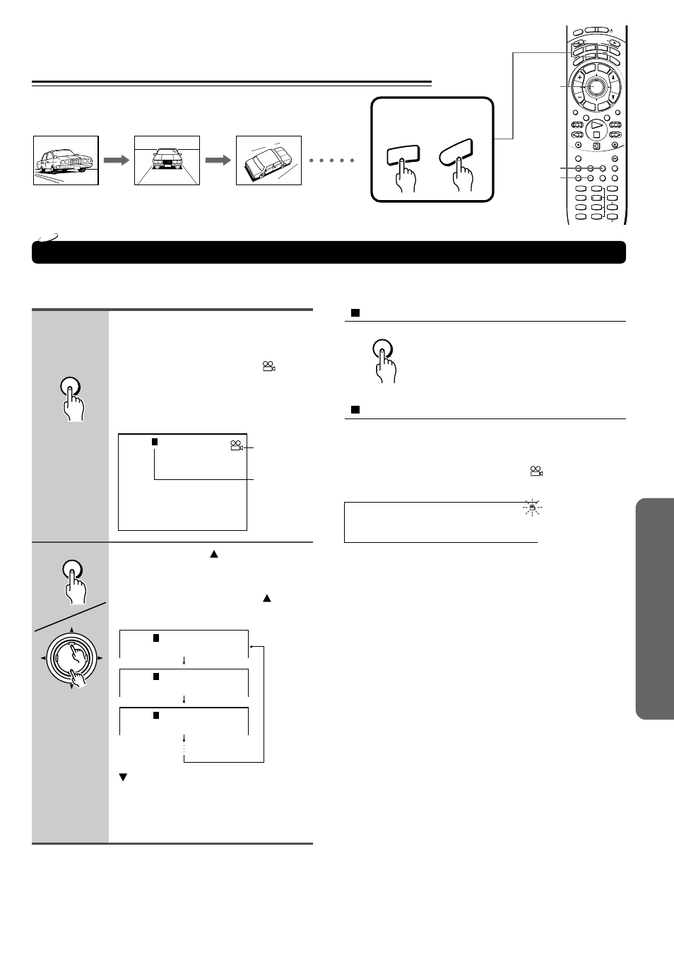 Selecting the camera angle, Changing the camera angle, Press clear | Press mode dvd or mode audio first, Angle, Clear, Au dio dvd, Remote controller only | Onkyo DR-2000 User Manual | Page 45 / 72