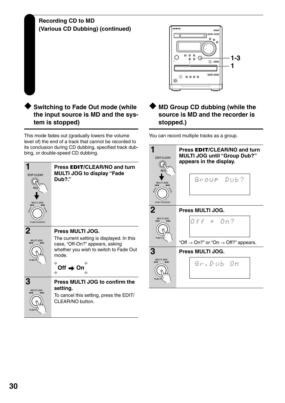 Onkyo FR-N3X User Manual | Page 30 / 72