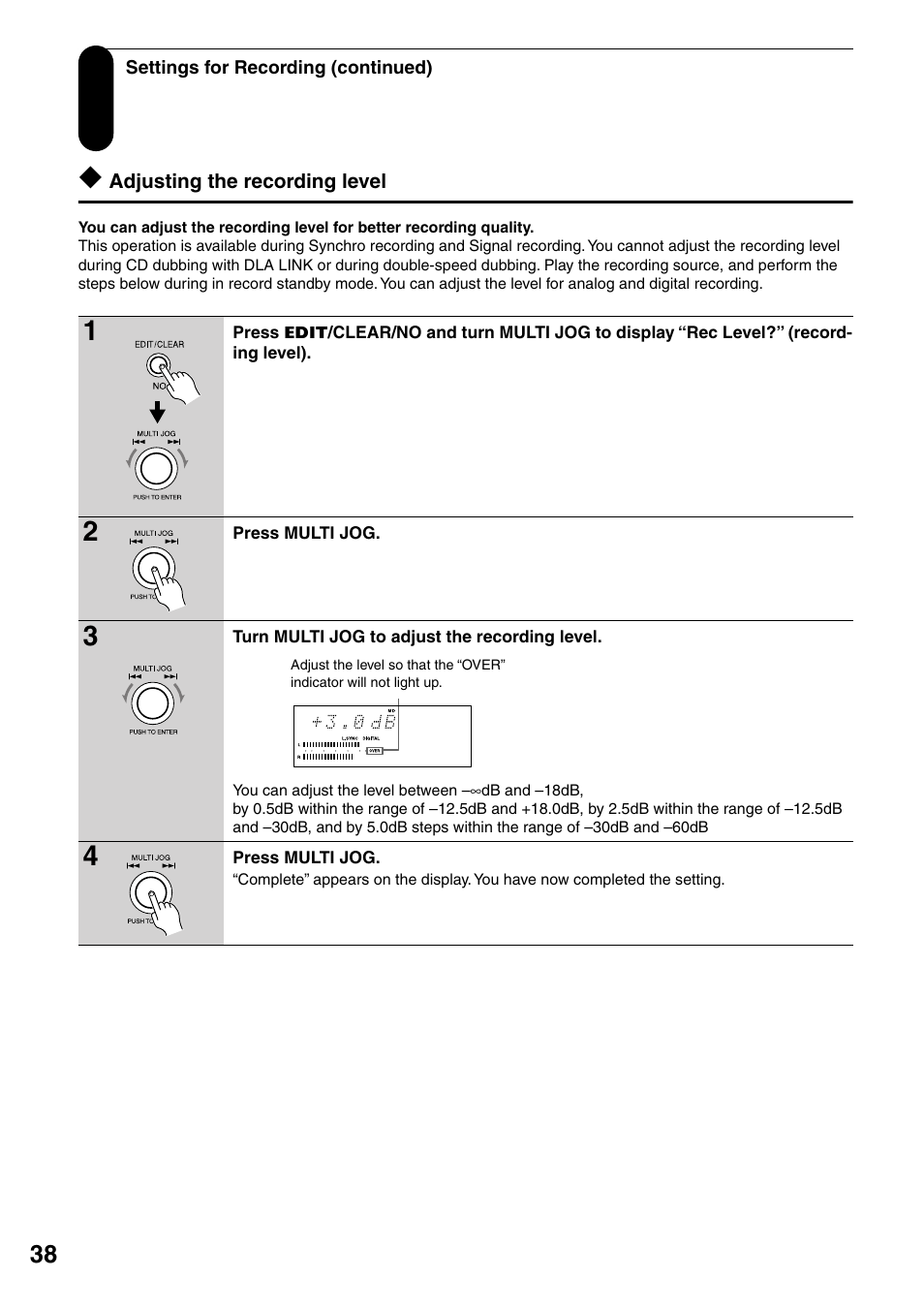 Onkyo FR-N3X User Manual | Page 38 / 72