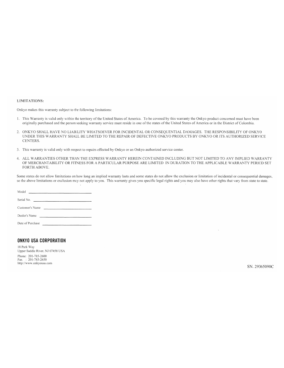 Onkyo TX-SR573 User Manual | Page 78 / 79