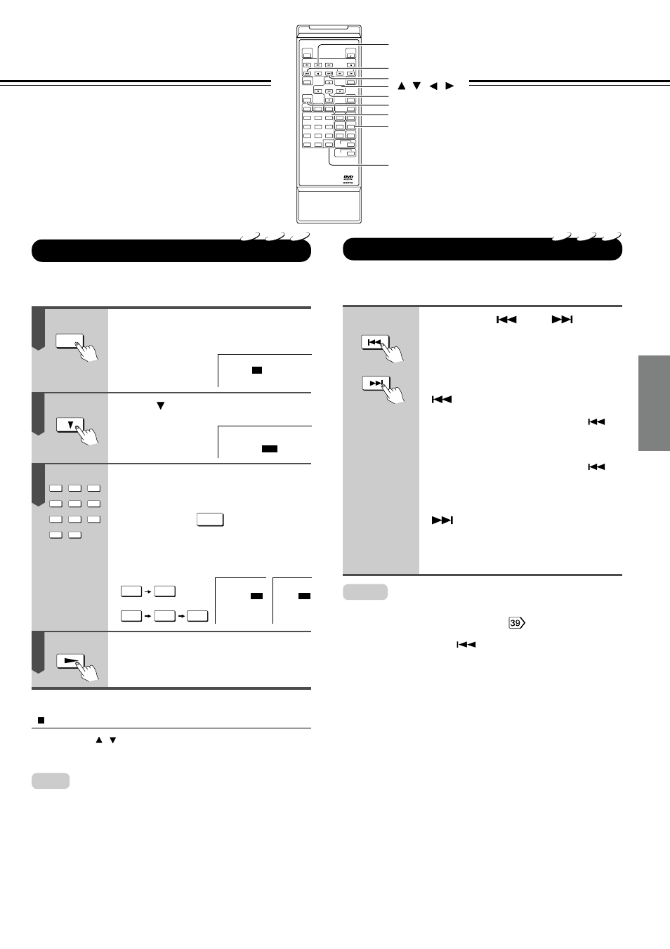 Locating a specific chapter or track, Locating a specific chapter or track directly, Basic pla ybac k | Press to highlight the space next to chapter, Press play, E.g. dvd video, You can use the | Onkyo DV-S525 User Manual | Page 21 / 44