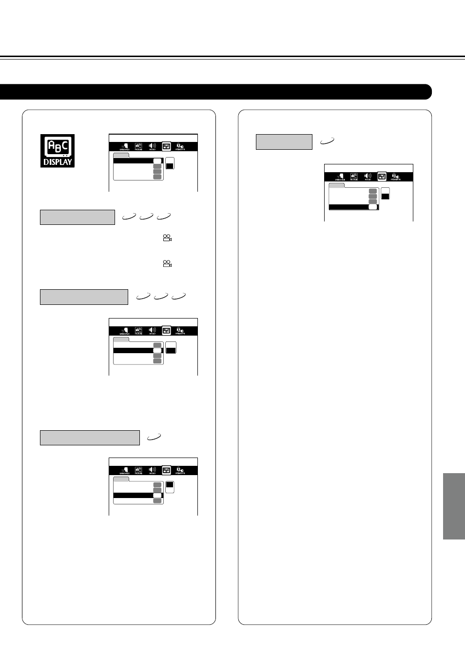 Function setup, On-screen display, Osd background color | Screen saver | Onkyo DV-S525 User Manual | Page 37 / 44