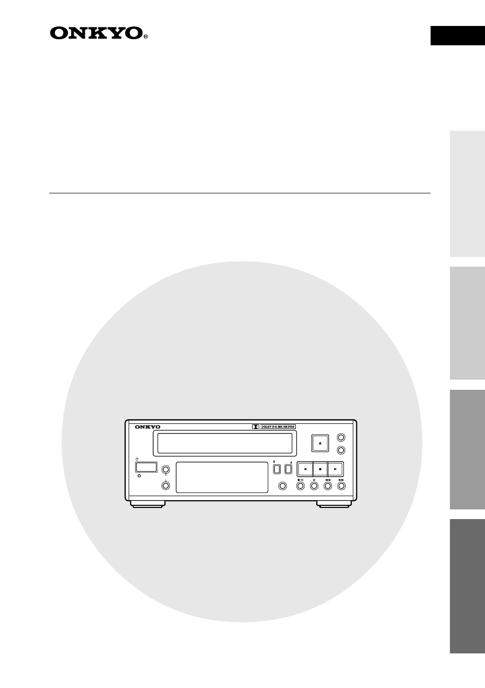 Onkyo K-505TX User Manual | 28 pages