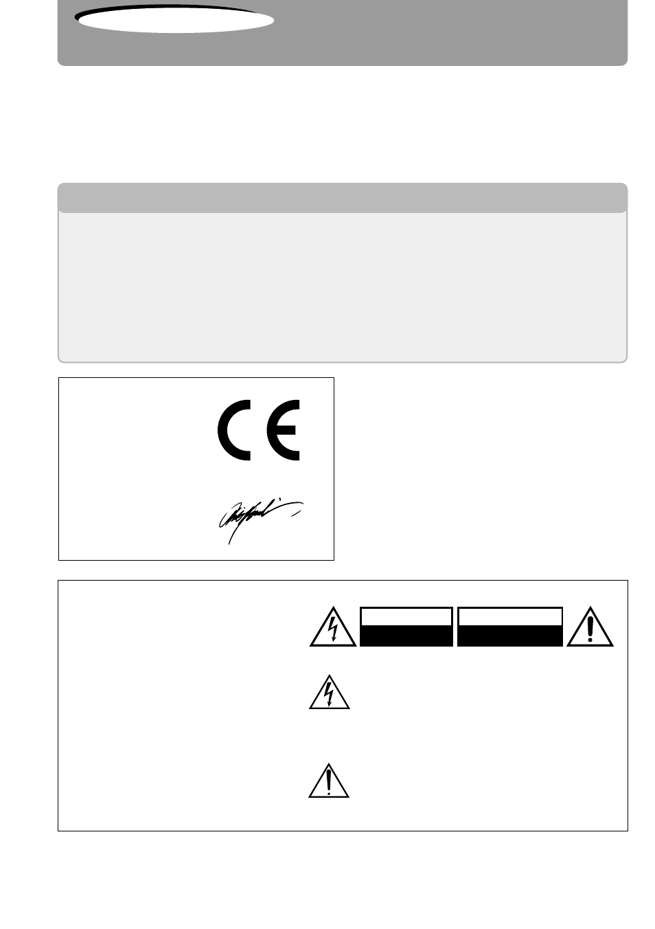 Before using, Warning, Caution | Onkyo K-505TX User Manual | Page 2 / 28