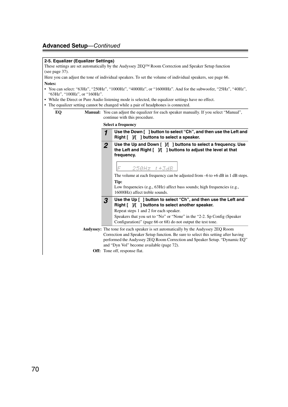 Onkyo TX SR507 User Manual | Page 70 / 100