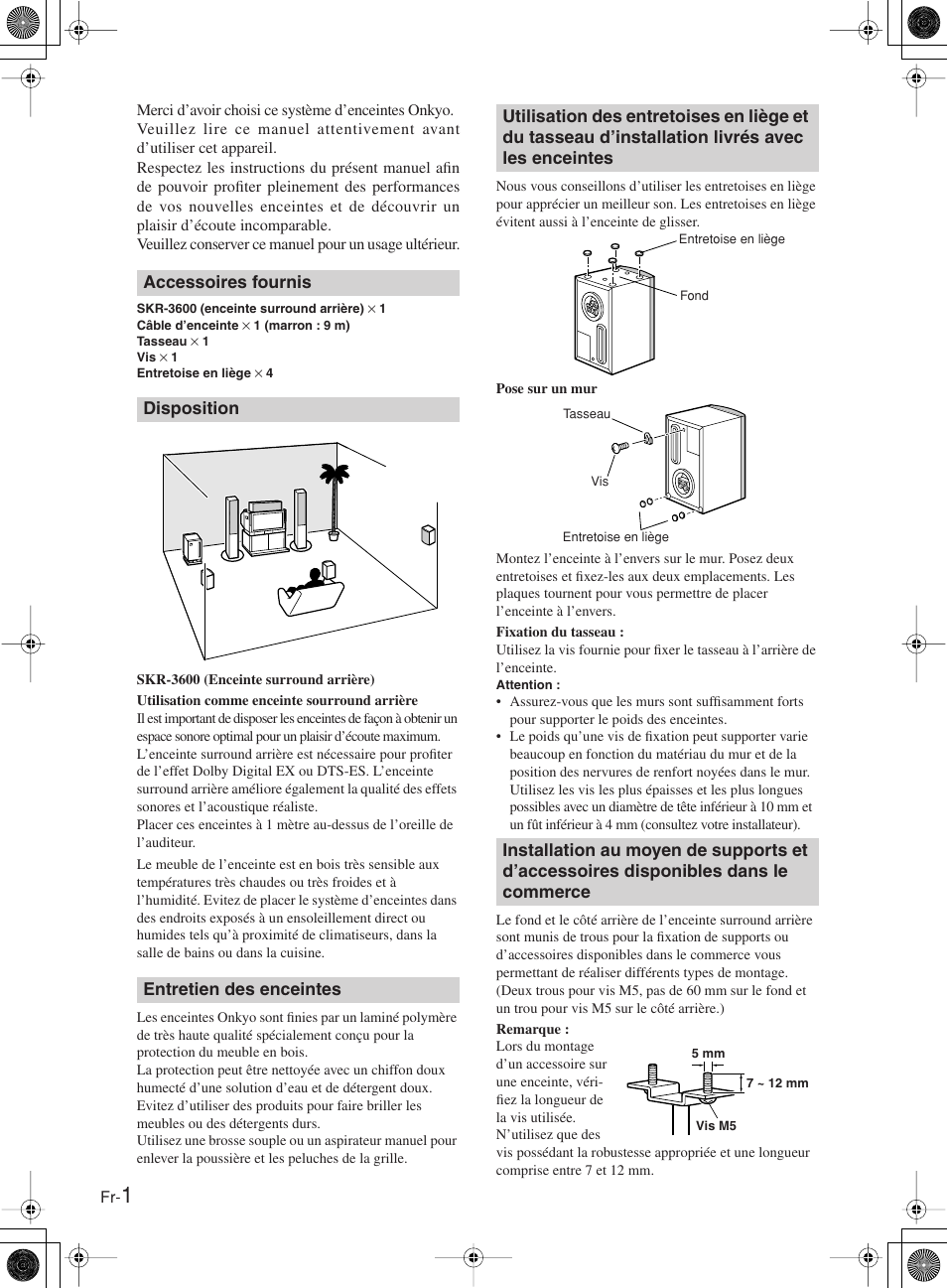 Onkyo SKR-3600 User Manual | Page 4 / 20