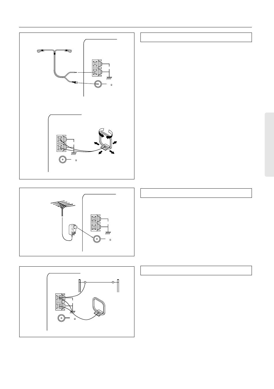 Making antenna connections | Onkyo TX-DS474 User Manual | Page 13 / 32