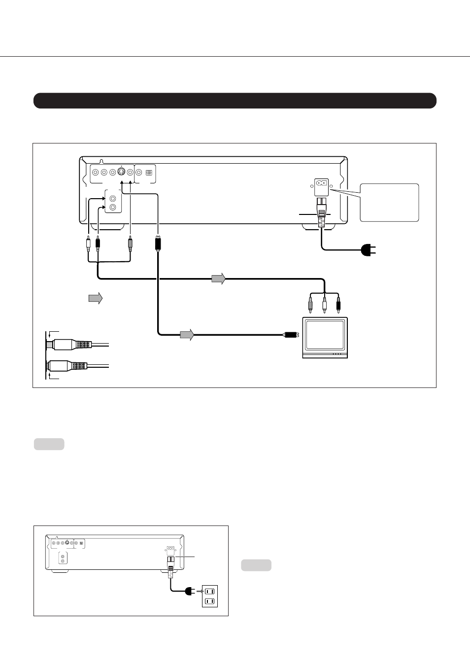 Connection, Connecting the dv-c501 to a tv, Connections | Selecting the audio outputs | Onkyo DV-C501 User Manual | Page 10 / 44