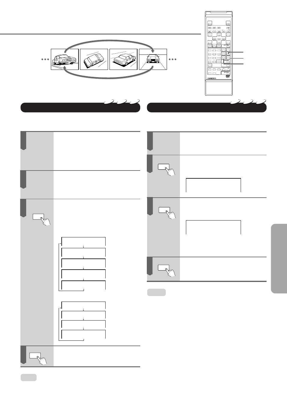 Advanced playback, Repeat functions, Repeating a title or chapter/track | Repeating a given scene or passage | Onkyo DV-C501 User Manual | Page 21 / 44